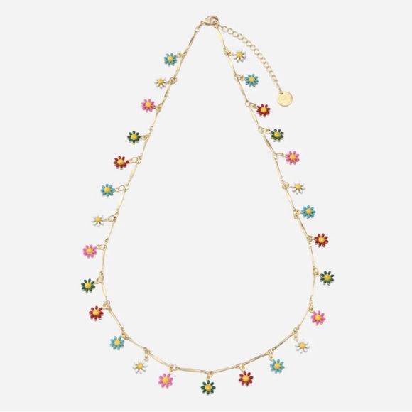 Victoria Emerson Just Classically Cassidy Collection Daisy Necklace - Picture 1 of 4